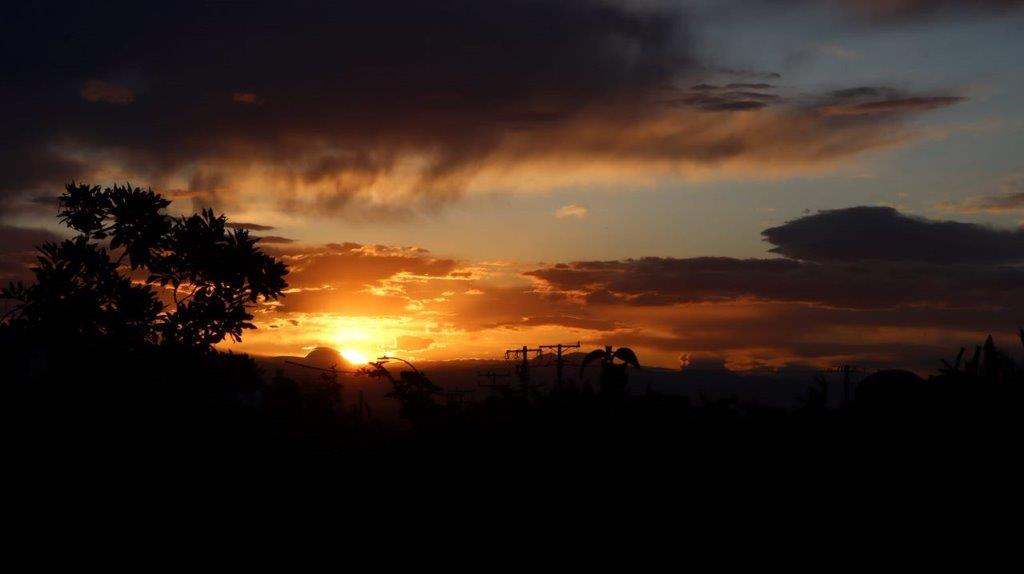 A sunset over a field

Description automatically generated