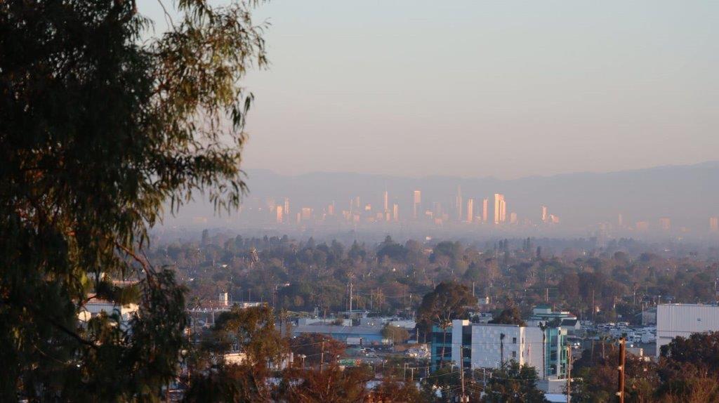 A view of a city from a high point

Description automatically generated